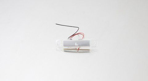 Ponadgabarytowa lampa z napisem &bdquo;VOLVO&rdquo; LED w kolorze białym