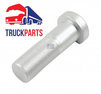 Szpilka koła tył/przód M18x1,5x55/63mm (długość gwintu 30mm) MERCEDES ACTROS MP2 / MP3, ATEGO, ATEGO 2, ATEGO 3, AXOR, AXOR 2, UNIMOG 05.88- (DT | 4.40382)