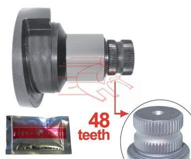 Wałek zacisku MERITOR D3 lewy 6132-03