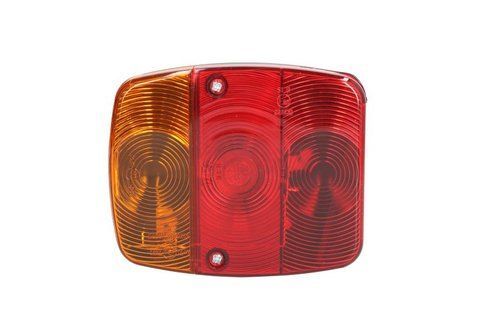 Tylna lampa 4-sekcyjna 12/24V 104&times;99 mm lewa/prawa, 512145