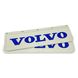 Брызговик на крыло с синей надписью "VOLVO" Белый (600X180) GP0402 фото