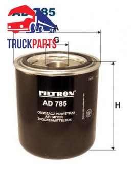 Filtr powietrza (FILTRON | ad785)