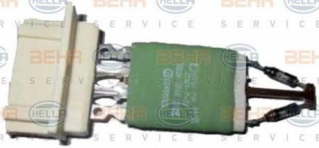 Włącznik wentylatora wnętrza (110 x 46 x 29 mm, 4-pin, 24 V) MERCEDES ACTROS MP2/MP3 10.02- (HELLA BEHR | 9ML351 332-401)