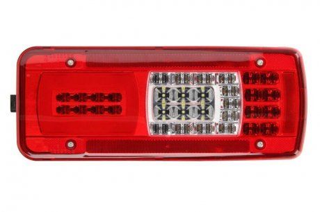 Задний фонарь правая LC11 (LED, 24В, отражатель, боковые зазоры, (EN) socket HDSCS 8 pin z boku) IVECO STRALIS 02.02- (VIGNAL | 160100) 2719249-173 фото
