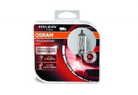 LAMPA H11 24V 70W PGJ19-2 DUO TRUCKSTUR PRO (OSRAM | 64216TSPHCB)