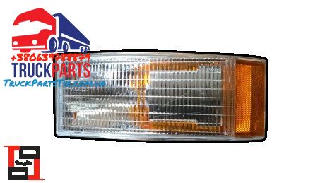 Ліхтар вказівника повороту з 3 pole Volvo FM12, FH12 (штамп E-Mark) (3981668) (TANGDE | td01-51-007-3) 2744264-23 фото