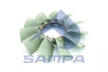 Крильчатка DAF вентилятора (1644886) (SAMPA | 051.232) 2918749-21 фото