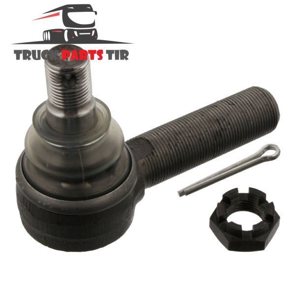 Наконечник тяги кермової MB Actros/NG/OF/T2/Unimog/Vario LHT M24&times;1.5/M18&times;1.5 L-105 мм лівий 1696920 545296 фото