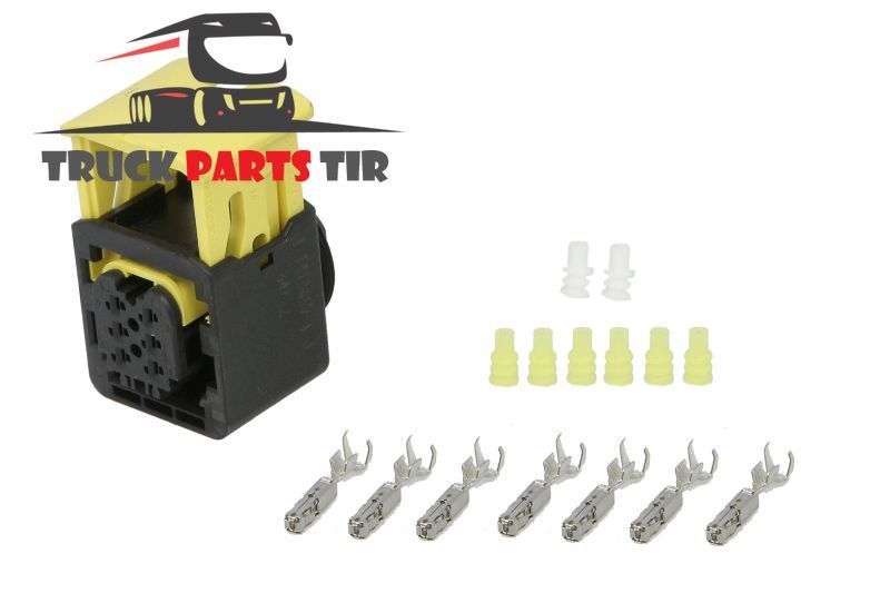 Фішка електрична 6-pin вказівника повороту SCANIA P/G/R/T 50390739 2116230 7814969C 50391352 фото