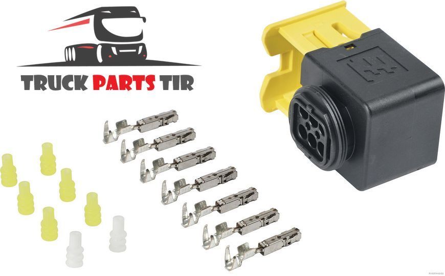 Фішка електрична 6-pin вказівника повороту SCANIA P/G/R/T 50390739 2116230 7814969C 50391352 фото