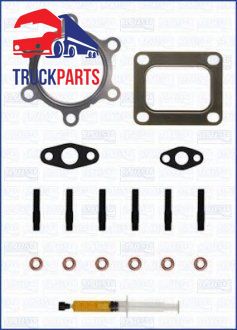 Zestaw montażowy turbiny AKERMAN H; VOLVO L, B10, FL10, N10; IVECO M, TURBOCITY, TURBOTECH; MERCEDES ACTROS, CITARO (O 530), MK, NG, O 340, O 403, O 404, O 405, OH, SK 8220.22.002-THD103KF (AJUSA | jtc11054)