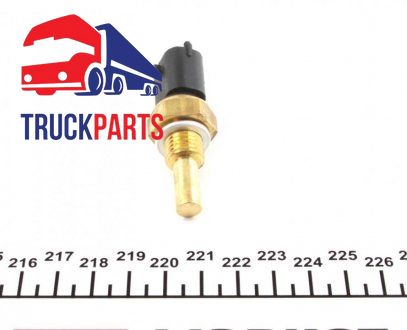 Датчик температури охолоджуючої рідини (кількість контактів: 2, сірий) IVECO EUROSTAR, STRALIS, TRAKKER; Renault C, D, D ACCESS, K, KERAX, MAGNUM, MIDLUM, PREMIUM 2, T; VOLVO 7900, 8900 1.0-9.4D 08.89- (MEYLE | 614 899 0038) 1762744-2 фото