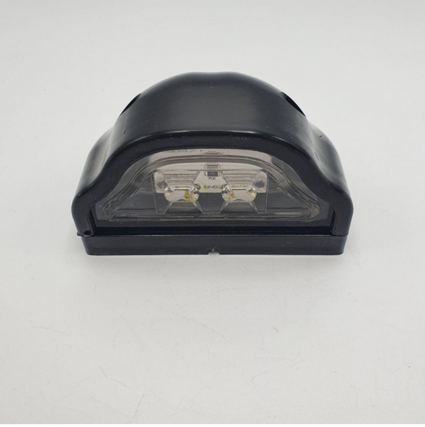 Фонарь подсветки номера диодный черный 12-24v BAD 18LED MG101068 фото