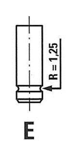 Клапан IN RENAULT MASTER 3.0DCI 03- OPEL MOVANO 3.0DTI 03- (FRECCIA | r6282SCR) 2302629-22 фото