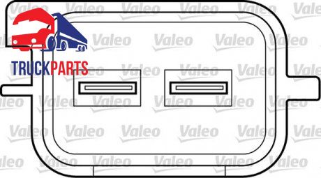 Склопідіймач праве. електричний із моторчиком DAF LF 45, LF 55; Renault KERAX 06.97- (Valeo | 850951) 1924897-1 фото