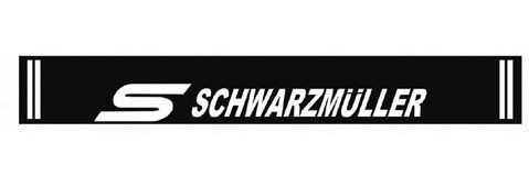 Fartuch przeciwbłotny naczepy 2400&times;350 mm tylny uniwersalny z napisem Schwarzmuller (malowany)