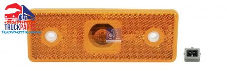 Lampa obrysowa boczna pomarańczowa Mercedes ACTROS MP2/MP3/ATEGO/AXOR/MK/NG/SK >1987 41x110mm lewa/prawa (DT | 4.62381)