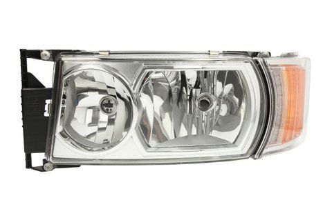 Reflektor przedni z kierunkowskazem Scania P/G/R/T Euro 6 >2014 lewy z regulacją ręczną