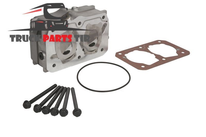 Головка компрессора комплект DAF F75/F95/75CF/85CF/95XF/CF75 IV/CF85 IV/XF95 без переходной плиты 1743267 1448280702 фото