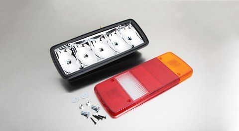 Lampa tylna 5-sekcyjna MAN F9 1983&ndash;1986 prawa