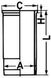 Гильза цилиндра (внутренний диаметр: 126мм, длина: 257,5мм, диаметр кромки: 150мм) MAN HOCL, LION'S COACH, TGA, TGS, TGX (KOLBENSCHMIDT | 89 856 111) 2631945-66 фото 3
