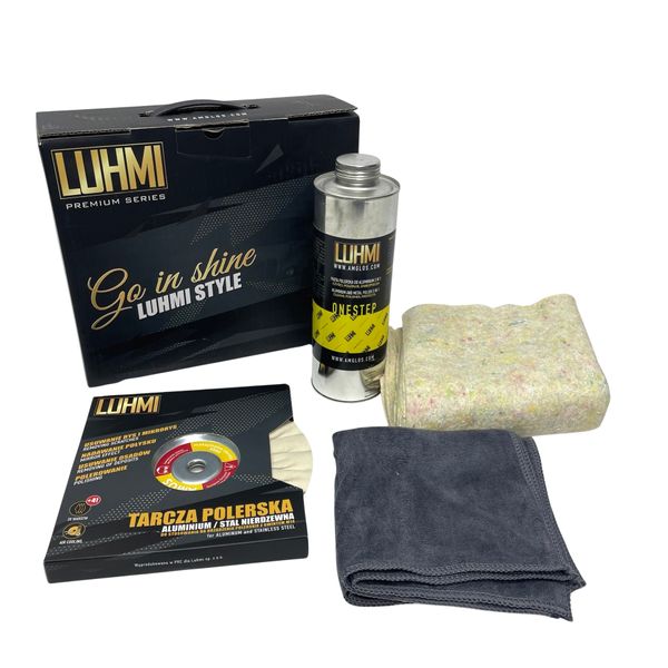 Набор LUHMI OneStep для одноэтапной полировки металлических поверхностей LHM-1Step-B фото