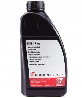 Жидкость тормозная DOT4 Plus (1L) (FEBI BILSTEIN | 23930) 1794622-3 фото