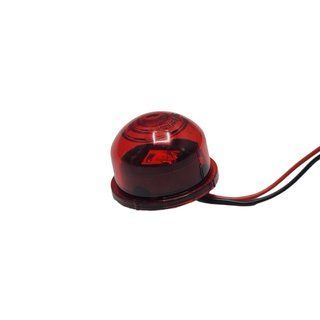 Element LED czerwony 12&ndash;24V mini w rożek