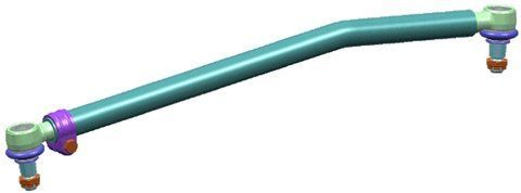 Тяга кермова поздовжня MAN M2000/TGL L-795MM M30&times;1.5/M20&times;1.5 &Oslash;40 конус 26MM (85466106105) 531736 фото
