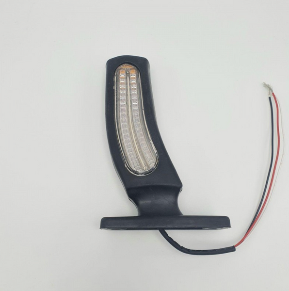 Ліхтар габаритний (ріжок) LED триколірний 12-24V MG101034 фото