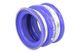 Патрубок інтеркулера (56мм/75ммx50mm, синій) Renault KERAX, PREMIUM; VOLVO FL, FM, FM 9 D6B-MIDR06.23.56B/41 04.96- (THERMOTEC | si-re06) 2581542-173 фото 1