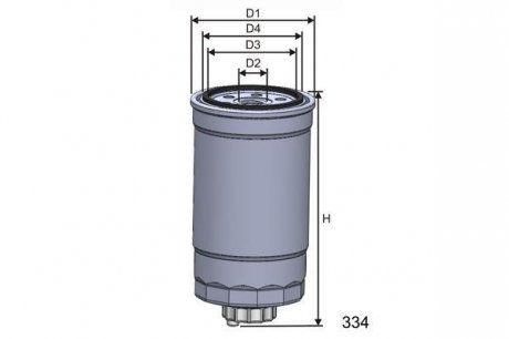 Filtr paliwa (MISFAT | m351A)