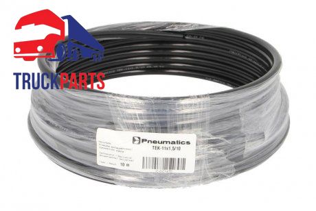 Kabel TEKALAN (poliamid, DIN 73378, 11mmx1,5mm, 10m, czarny) (PNEUMATYKA | tek-11x1.5/10)