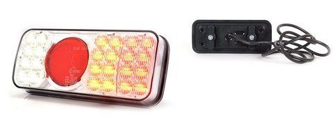 Tylna lampa 12&ndash;24V 190 cm YLY-S 5&times;0,75 mm&sup2; prawa 315KR do lawety