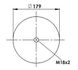 Amortyzator z zespołem misy metalowej MAN TGL I 04.05-03.22 (81.43600.6049, 4862N1P02, W01-M58-8352, 1T17TWCR-5.25, V1DF16B-1) (FABIO | 344862-C)