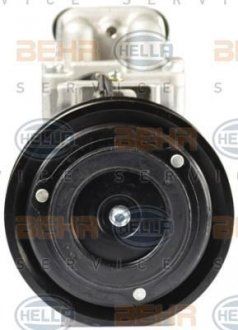 Компресор кондиціонера MERCEDES ATEGO, ATEGO 2, ECONIC, LK/LN2, VARIO 4.2D/4.3D/6.4D 03.96- (HELLA BEHR | 8FK351 004-611) 4538813-182 фото