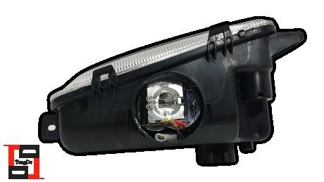 Lampa przeciwmgielna prawa Mercedes Actros MP2, MP3 (znaczek E-Mark) (9438200156) (TANGDE | td01-50-010r)