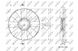 Крильчатка вентилятора (діаметр 750 мм, кількість лопастей 8) MERCEDES ACTROS, ACTROS MP2 / MP3, NG, SK OM401.979-OM542.969 07.87- (NRF | 49802) 2557973-173 фото 6