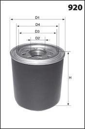 Wkład osuszacza powietrza, układ pneumatyczny (MECAFILTER | eld8100)