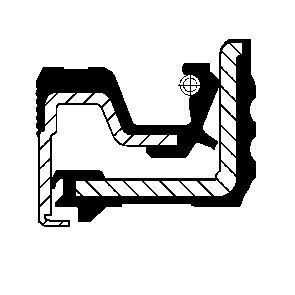 Uszczelniacz piasty koła MAN CLA/E2000/F2000/F90/TGA d135x175x15.5/20mm (CORTECO | 01019880)