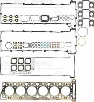 Komplet uszczelek silnika (góra) MERCEDES ACTROS MP4 / MP5 1833/1833 A/1833 AK/1833 AS/1833 K/1833 L/1833 LS/1836/1836 AS/1836 K/1836 L/1836 LS/1836 S, 1836 LS /1840/1840 A/1840 AK/1840 AS/1840 K/1840 (VICTOR REINZ | 02-10007-01)