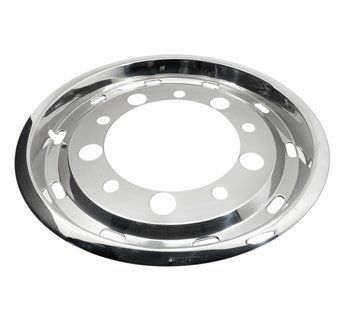 Osłona tarczy koła przedniego o średnicy 22,5" 120*37 mm wykonana ze stali nierdzewnej
