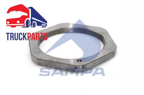 Гайка ступиці DAF F65/75/85/95/95XF W 16G 3-11/16'' H-10mm ключ-115 зад. (SAMPA | 051.253) 2234992-21 фото