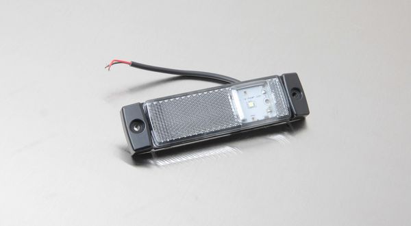 Ліхтар габаритний LED, білий ISS40302 фото