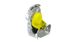Пневматическая муфта (ручка двери, размер резьбы M16x1,5мм, цвет желтый, клапан в комплекте, применение трактора) (ProVia | pro2002220) 2430840-1 фото 4