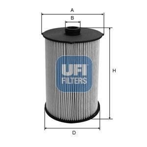 Filtr paliwa (UFI | 26.044.00)