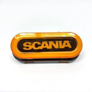 Габаритний ліхтар жовтий SCANIA Неон 24v LED 9822SS фото