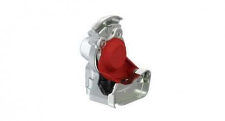 Złącze pneumatyczne (klamka drzwi, rozmiar gwintu M16x1,5mm, kolor czerwony, zawór w komplecie, zastosowanie w ciągniku) (ProVia | pro2002210)