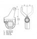 Regulator hamulca znajduje się po lewej stronie. DAF 65, 65 CF, 75, 75 CF, 85, 85 CF, 95, 95 XF, CF 65, CF 75, CF 85, F 1900, F 2300, F 2700, F 2900, LF 45, LF 55, SB, XF 95; VOLVO FH 16 (DT | 5.21302)