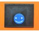 Chlapacz smiley niebieski prosty napis (400x320)